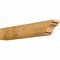 Ekena Millwork Mediterranean Rough Sawn Rafter Tail, Western Red Cedar, 6"W x 8"H x 48"L RFT06X08X48MED00RWR - alternate 1